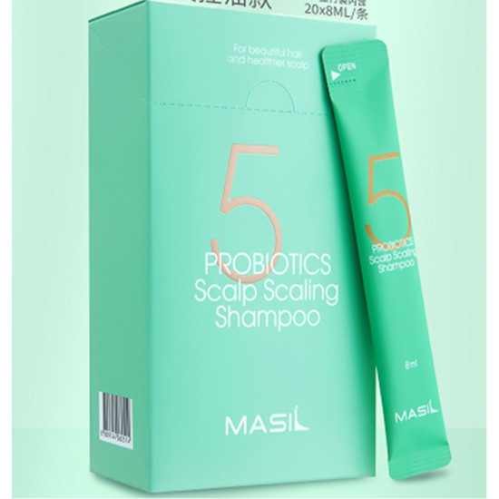 Masil 5 Probiotics Scalp Scaling Shampoo 8 ml * 20 ea