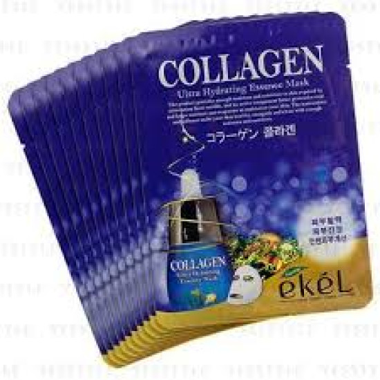 EKEL COLLAGEN ULTRA HYDRATING ESSENCE MASK 10PCS set-  МАСКА С КОЛЛАГЕНОМ 250ml