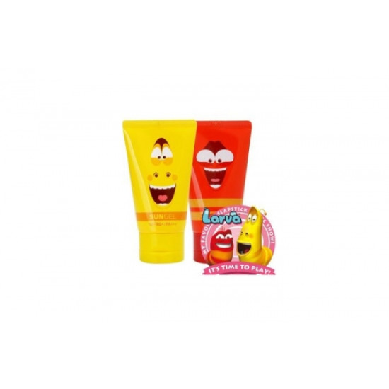 LARVA  BABY PURE SUN GEL SPF 50+/PA+++- ДЕТСКИЙ СОЛНЦЕ ЗАЩИТНЫЙ ГЕЛЬ 60ML