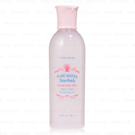 ETUDE HOUSE Pure Water Baobab Moist Toner Чистая вода баобаба влажные тонер 180ml
