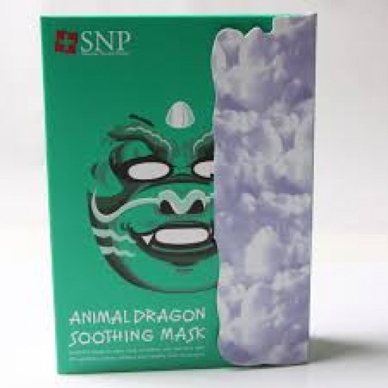  SNP Animal Dragon Soothing Mask 10 pcs set-маска для лица 10 штук 250 ml