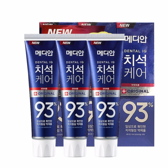MEDIAN Dental IQ 93% Toothpaste (Original) 120g   3 ea in 1 pack