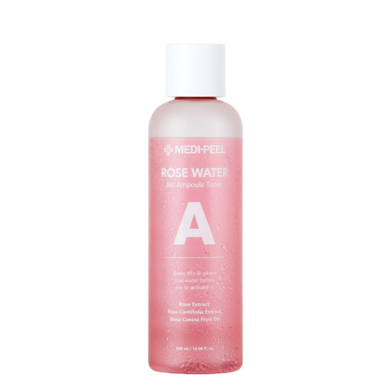 Medi-Peel Rose Water Bio Ampoule Toner 500ml 