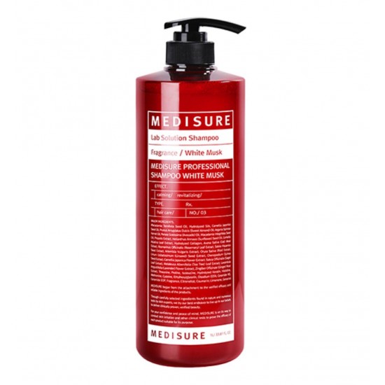 Medisure Lab Solution Shampoo White Musk 1000ml 