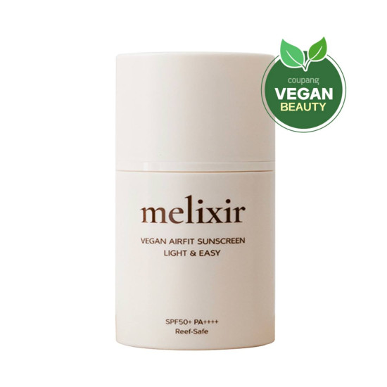 Melixir Vegan Airfit Sunscreen Light and Easy SPF50+ PA++++ 50ml