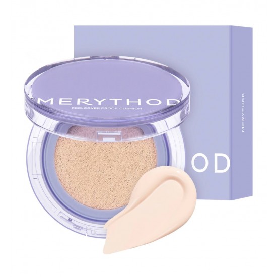 Marythod Reel Cover Proof Cushion Foundation Original No.02 11g + 11g Refill 