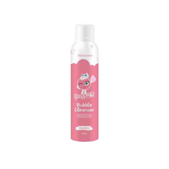 Milk Baobab Baby and Kids Bubble Body Cleanser Strawberry 200ml