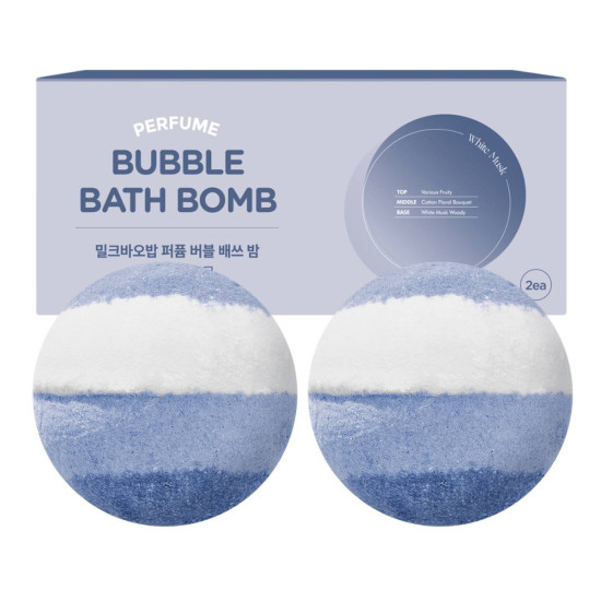 Milk Baobab Perfume Bubble Bath Bomb 2ea x 180g 