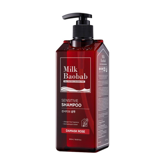 Milk Baobab Sensitive Shampoo Damask Rose 500ml 