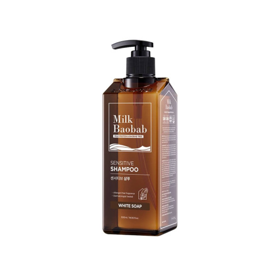 MilkBaobab Sensitive Shampoo White Soap 500ml
