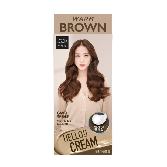 Mise en scene Hello Cream 6WB Warm Brown