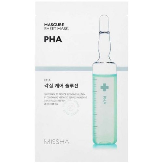 Missha Mascure Peeling Solution Sheet Mask PHA 5ea in 1