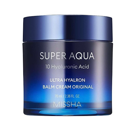 Missha Super Aqua 10 Hyaluronic Acid Ultra Hyalron Balm Cream Original 70ml
