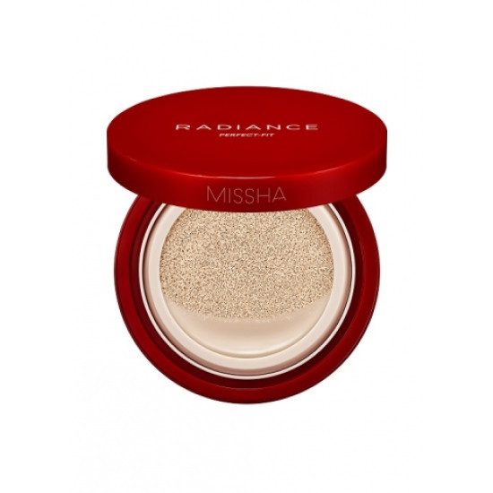 Missha Radiance Perfect Fit Cushion Foundation SPF 50+ PA+++ No.21N Vanilla15g 