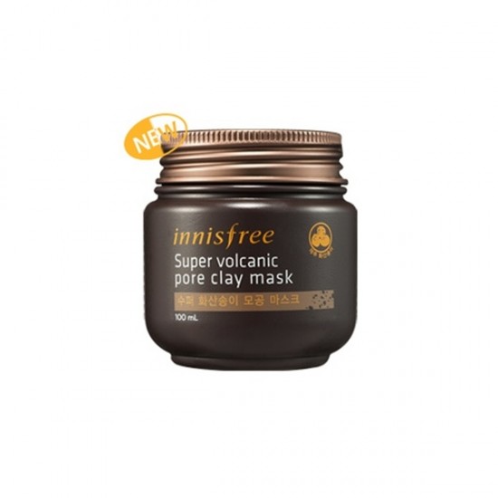  Innisfree Super Volcanic Pore Clay mask - Супер очищающая вулканическая маска 100 мл