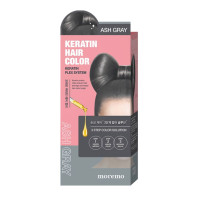 Moremo Keratin Hair Color Ash Gray 120g