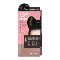 Moremo Keratin Hair Color Matt Deep Brown 120g
