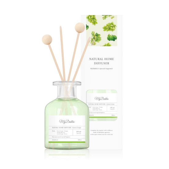My Dahlia Natiral Home Diffuser Green Grape 150ml 