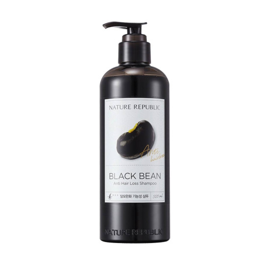 Nature Republic Black Bean Anti Hair Loss Shampoo 520ml