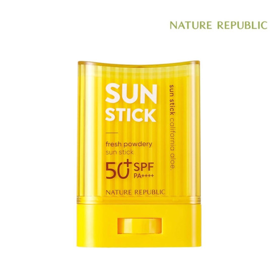Nature Republic California Aloe Fresh Powdery Sun Stick SPF50+ PA++++ 24g 