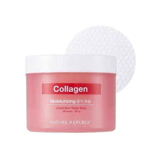 NATURE REPUBLIC Good Skin Collagen Ample Toner Pad 66ea