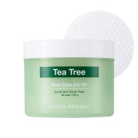 Nature Republic Good Skin Teatree Ampoule Toner Pad 66ea