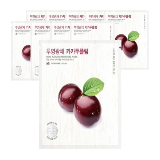 Nature Republic Real Nature Hydrogel Mask Kakadu Plum 10ea x 22g