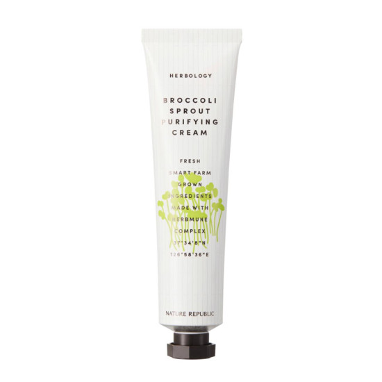 Nature Republic Herbology Broccoli Sprout Purifying Cream 70ml