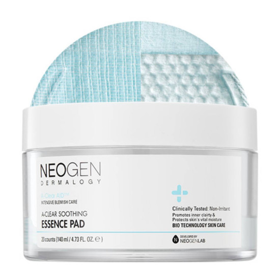 Neogen DERMALOGY A-CLEAR AID SOOTHING ESSENCE PAD 20ea