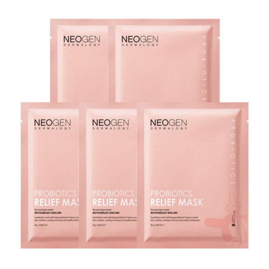 Neogen Dermalogy Probiotics Relief Mask 5ea x 25g