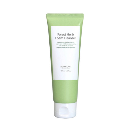 Nurisoop Forest Herb Foam Cleanser 120ml 