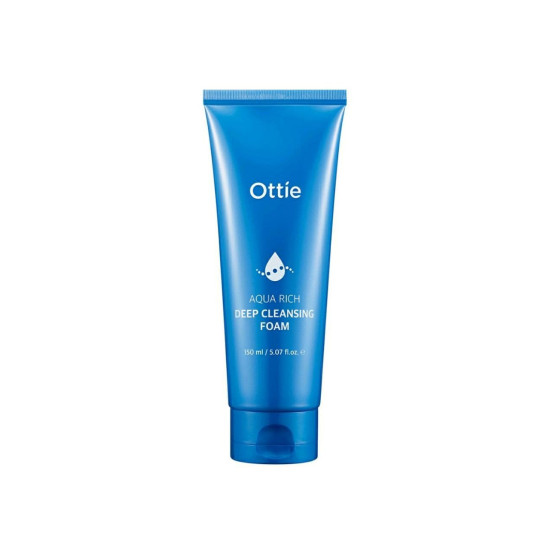 Ottie Aqua Rich Deep Cleansing Foam 150ml