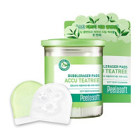 Peelosoft Bubbleraser Pads Accu Teatree 20 ea in 1