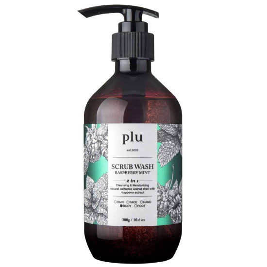 PLU Scrub Wash Raspberry Mint 300ml