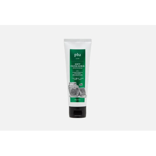 Plu Soft Facial Scrub Honey and Sugar 100g
