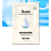 Pretty Skin Total Solution Essential Sheet Mask Aqua 20ea x 23ml