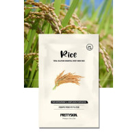 Pretty Skin Total Solution Essential Sheet Mask Rice 20ea x 23ml