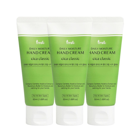 Prreti Daily Moisture Hand Cream Cica Classic 3ea x 50ml