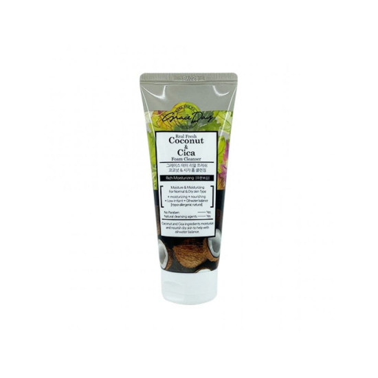 GRACE DAY Real Fresh Coconut & Cica Foam Cleanser 100ml 