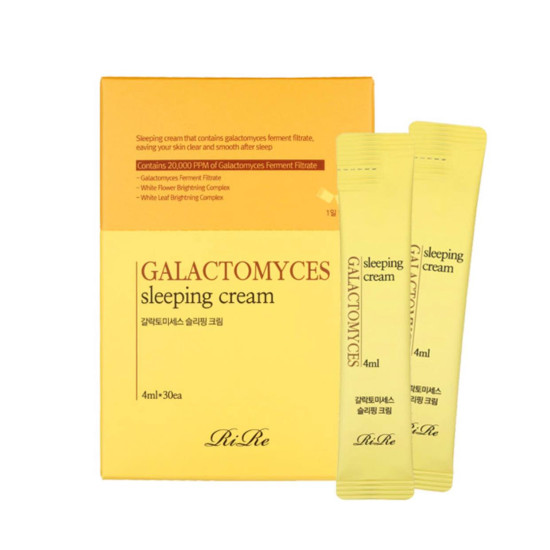 RiRe Galactomyces Sleeping Cream Mask Rire 30ea x 4ml