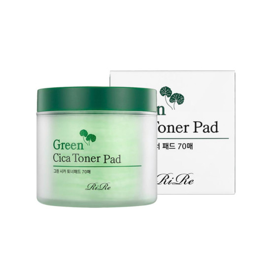 RiRe Green Cica Toner Pad 70ea 