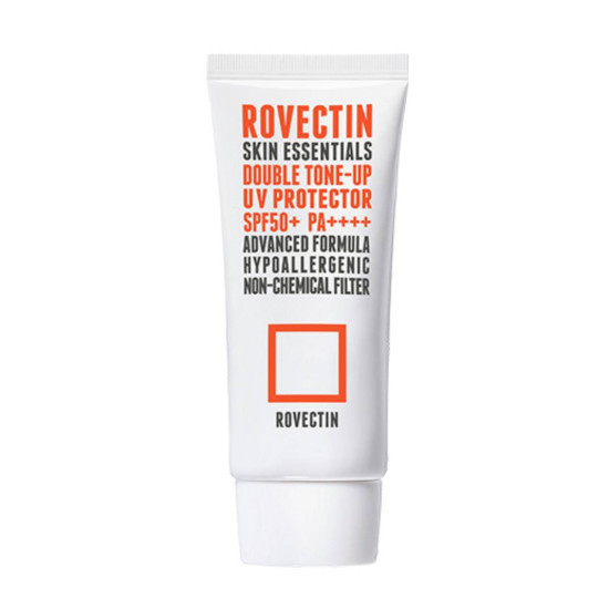 Rovectin Skin Essentials Double Tone Up UV Protector SPF50+ PA++++ 50ml