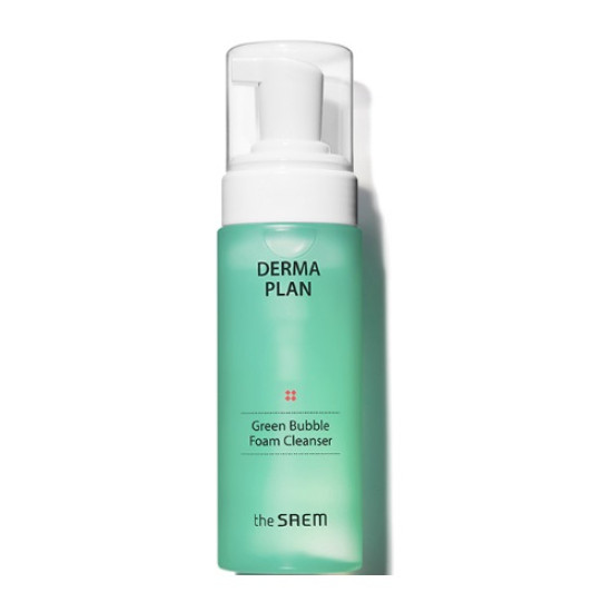 THE SAEM DERMA PLAN Green Bubble Foam Cleanser 150ml