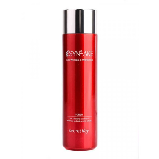Secret Key SYN-AKE Anti Wrinkle and Whitening Toner 150ml