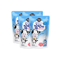 Shower Mate Malang Cow Hand Wash Refill White Milk 4ea x 250ml