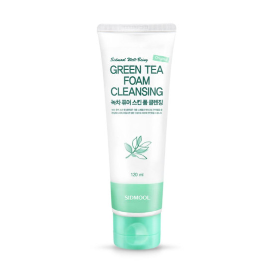Sidmool Green Tea Foam Cleanser 120ml