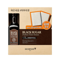Skinfood Black Sugar Perfect First Serum The Essential 120ml + Cotton ...