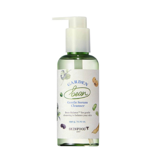 SKINFOOD Garden Bean Gentle Serum Cleanser 190ml
