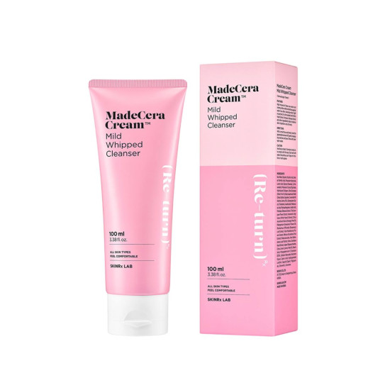 SKINRx LAB MadeCera Cream Mild Whipped Cleanser 100ml 