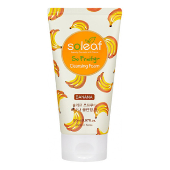 Soleaf So Fruity Banana Cleansing Foam 150ml